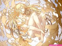 Cute Hot Anime Naked Girl Poster