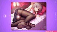 Anime girl Hime gets naked in front of you :P