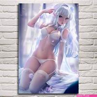 fancjj DIY Paint By Numbers Anime naked girl40x50cmfor Adults Beginner- for Kids and Adults-Paint By Number Kits Home Decoration : Amazon.co.uk: Toys Games