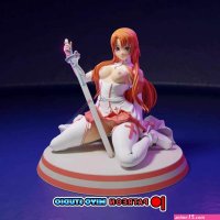 NSFW ASUNA Resin Anime Figure 3D Printed Fanart DIY Garage Kit Unpai
