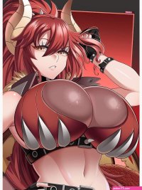 Oppai Anime Girl Art Board Print for Sale by MattSherman