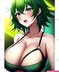 Big Oppai Anime Girl iPad Case Skin for Sale by Emporium