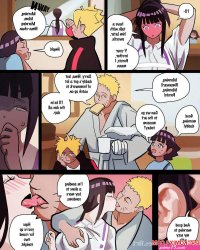 Porn comic Hinatas Addiction. Chapter 2. Boruto. BurgersNShakes Sex comic MILF Hinatas husband