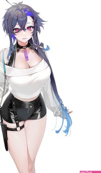 Download wallpaper girl hot sexy anime short hair pretty babe thick section seinen in resolution 600x1024