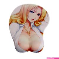 Custom Printed Anime Boob Ergonomic Gaming Mouse Pad China Manufacturer Breast with Wrist Rest Ass Mouse Pad