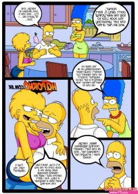 Porn comic Simpsons. Part 16. Caring for a drunk daughter. Os Simpsexys. HQPorno Sex comic took Lisa to