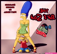Porn comics with Bart Simpson. A big collection of the best porn comics