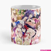 Anime Bikini Buzzer Manga Boobs Naked Girls Hot Best Mug Holds Hand 11oz Made from White Marble Ceramic : Amazon.co.uk: Home Kitchen