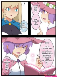Porn comics BXC. Black Clover Erotic comic fun with her
