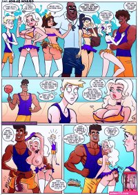 Coach Black gay porn comic
