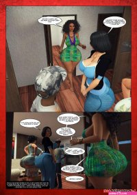 Porn comic Black Takeover. Chapter 6. Moiarte3D. Sex comic sexy milfs have