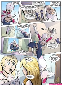 Spider-Gwen Swap Bodies comic porn