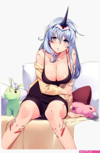 Busty Anime Girl Png Transparent PNG