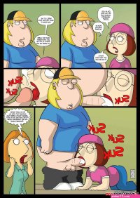 Porn comics Family Pie. Chapter 2. Family Guy. JKRComix. Erotic comic began to caress