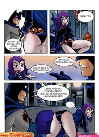 Porn comics Ravens Dream. Chapter 1. Teen Titans Batman. Comics Toons. Erotic comic They took out