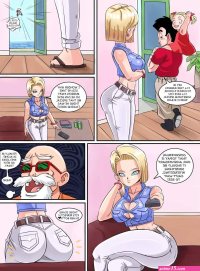 ANDROID 18 COMIC PORN IS ALONE
