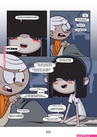 Comic porno THE LOUD HOUSE. Pesadillas. VS. cmico de sexo morena sexy y