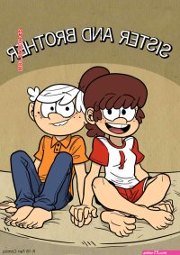 Comic porno The LOUD HOUSE. Hermana y Hermano cmico de sexo joven morena sexy