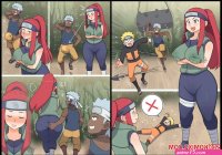 Porn comic Kushina Training Session Sex comic Naruto was distracted