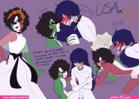 comics porno de los countryhumans
