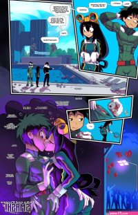 Porn comic Deku and Froppy SMASH. Part 2. My Hero Academia. Sex comic the exam at