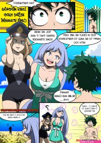 Porn comic Summer School. My Hero Academia. Drakon Askar. Erotic comic the beach with