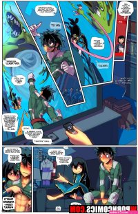 Porn comic That s Fucking Teamwork. My Hero Academia. Sex comic and his girlfriend