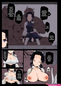 Porn comic RAPE OF DEMON SLAYER 2. Kimetsu no Yaiba Sex comic Brunette Babe With