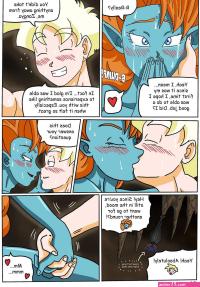 Dragon Ball Z Golden Age: Fiery Lake Porn Comic english 26