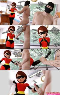 Porn comics How To Defeat A Heroine With Elastigirl. Smitty Erotic comic Elastica. He took
