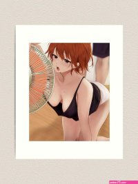 Anime Girl Hot Summer Hentai Girl Big Boobs Art Print for Sale by MISSYOUOK