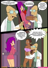 Futurama porno Entrega y sexo en Navidad Comics Porno Gratis