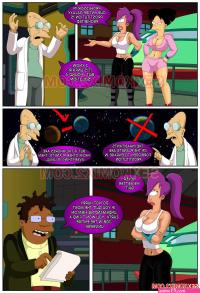 Porn comic Futurama. Interplanetary sex. by sexkomix2.com. Sex comic delivery company suffers