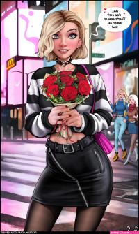 Gwens going on a date Porn comic Cartoon porn comics Rule 34 comic