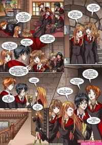Porn comic The Surprise Inside. Chapter 1. Harry Potter. Palcomix. Sex comic hot busty beauties