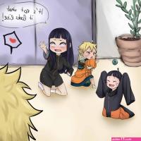 hinata and himawari go sex comic