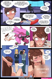 Overwatch D.VA Hentai Comic