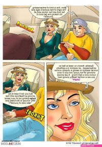 Mom Son on Plane porn comic