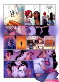 Porn comic The Goddess. Chapter 2. Nephyla. Sex comic busty brunette with