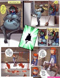 A Casual Day of Aliens Porn Comic english 28