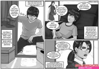 Porn comic Incest Hazard. OldFlameShotgun Sex comic boy has been