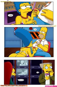 Simpsons xxx El abuelo y Marge follando