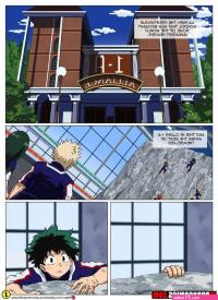 Porn comic I See You. My Hero Academia. Sex comic training at the