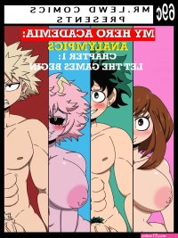 Post 5308451: comic IzukuMidoriya KatsukiBakugo MinaAshido MrLewd MyHeroAcademia OchacoUraraka