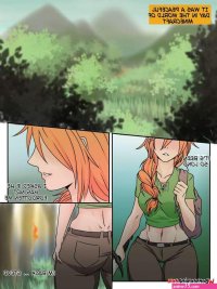 Porn comic MINECRAFT LETS FUCK EDITION. Monsters in the Night Sex comic beauty caught a