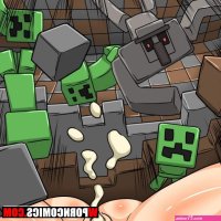 Porn comic Minecraft Part 2 sex comic The girl played