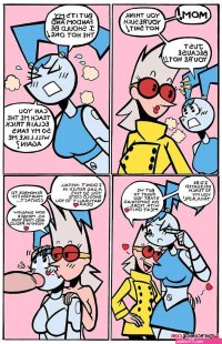 Porn comic My Life as a teenage robot. Sex comic selection of exciting