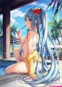 HD wallpaper: Dangmyo Hatsune Miku anime anime girls