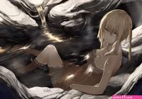 bathing anime girls twintails nude Graf Zeppelin KanColle anime