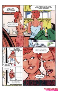 Porn comic Teens At Play. Rebecca T3 Sex comic busty beauties love